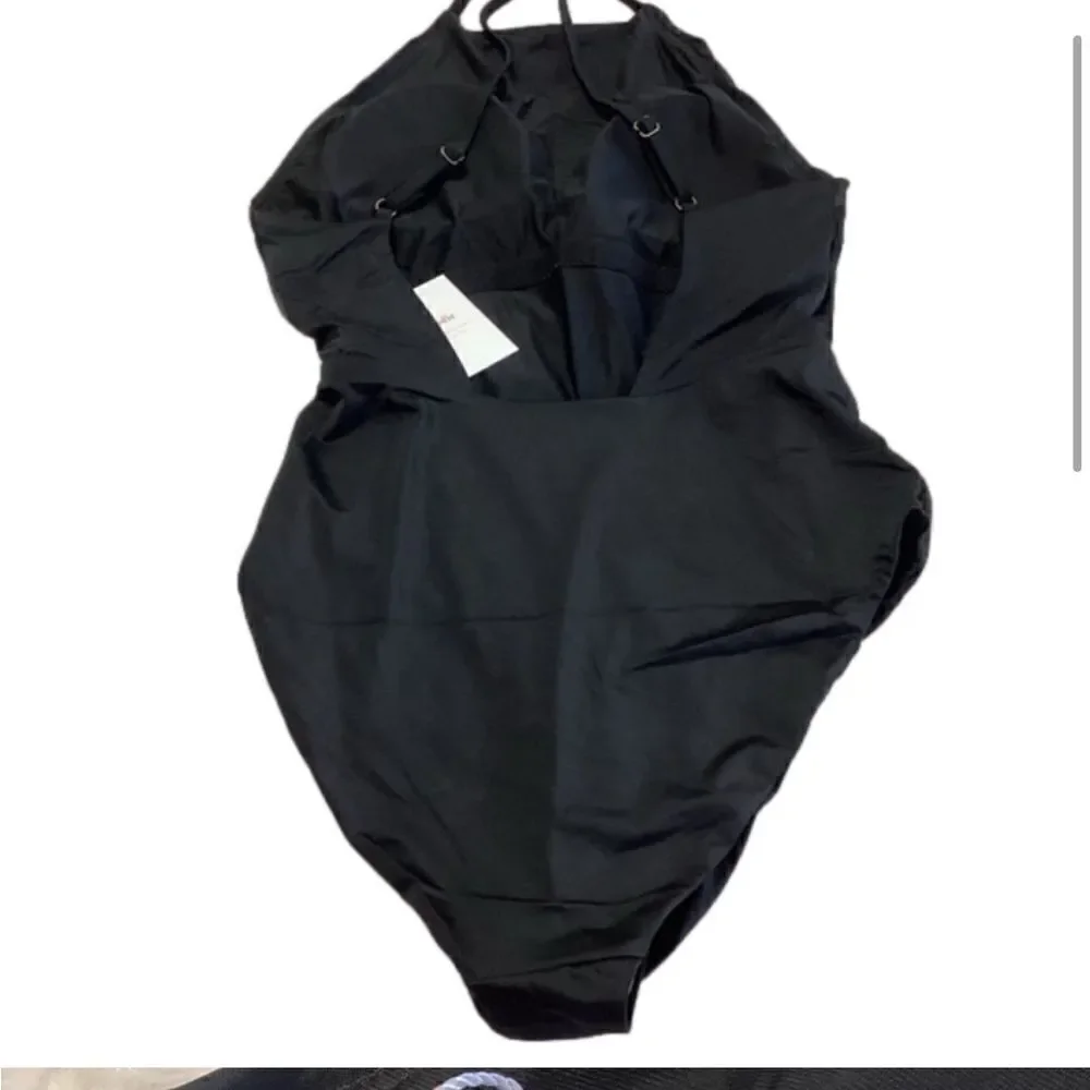 Andie‎ SWIM The Asbury One Piece Black Small NWT